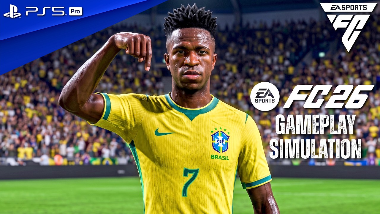 FC 26 &mdash; Бразилия против Японии &mdash; Чемпионат мира ФИФА 2026, 1/16 финала | PS5 Pro [4K60]