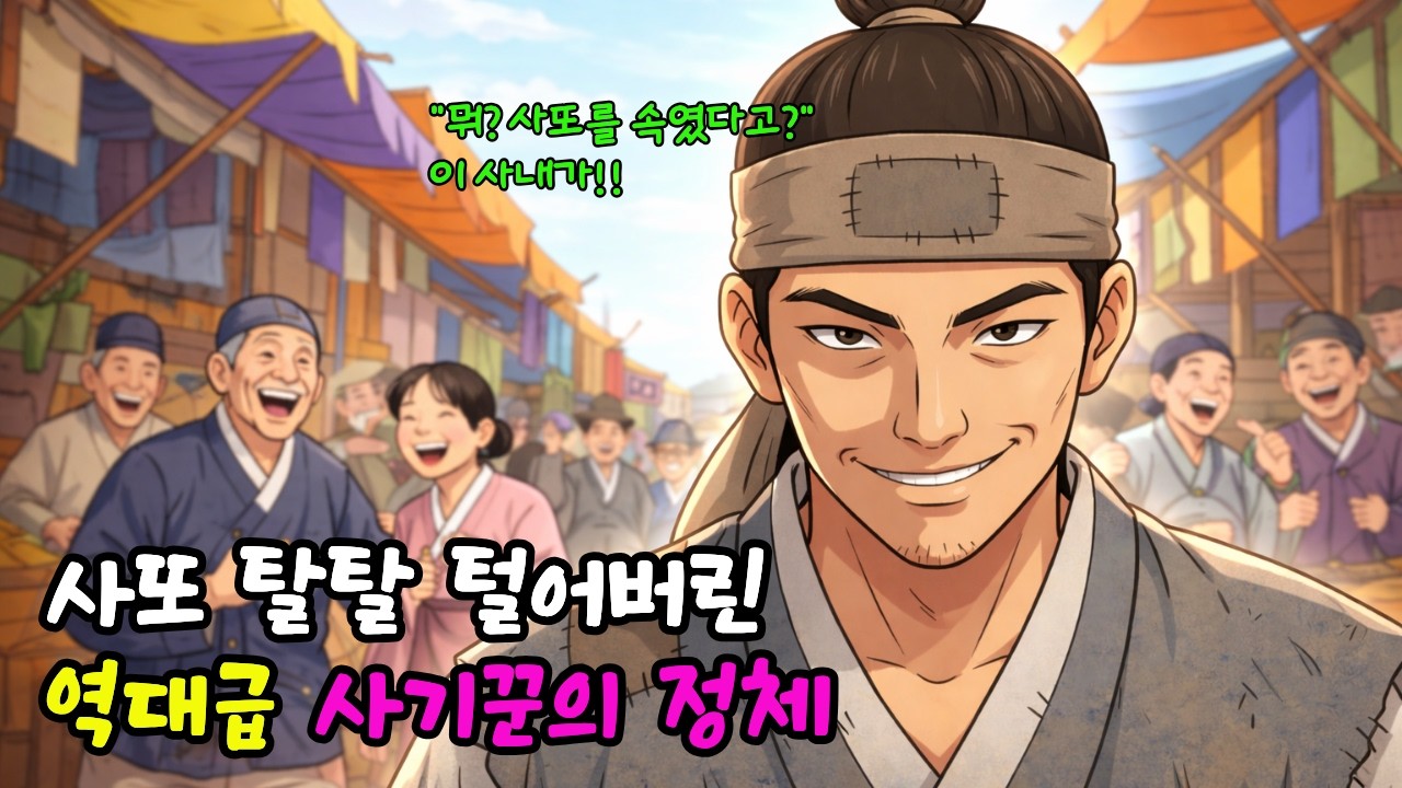 사또를 혼쭐낸 장돌뱅이 이사내. 백성을 살리기 위해 사기 한판 벌이다 | 야담 | 민담 | 오디오북 야담 | 조선야담 | 옛날이야기