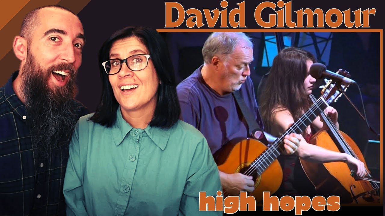 David Gilmour - High Hopes (Live at Robert Wyatt's Meltdown) (REACTION) with my wife
