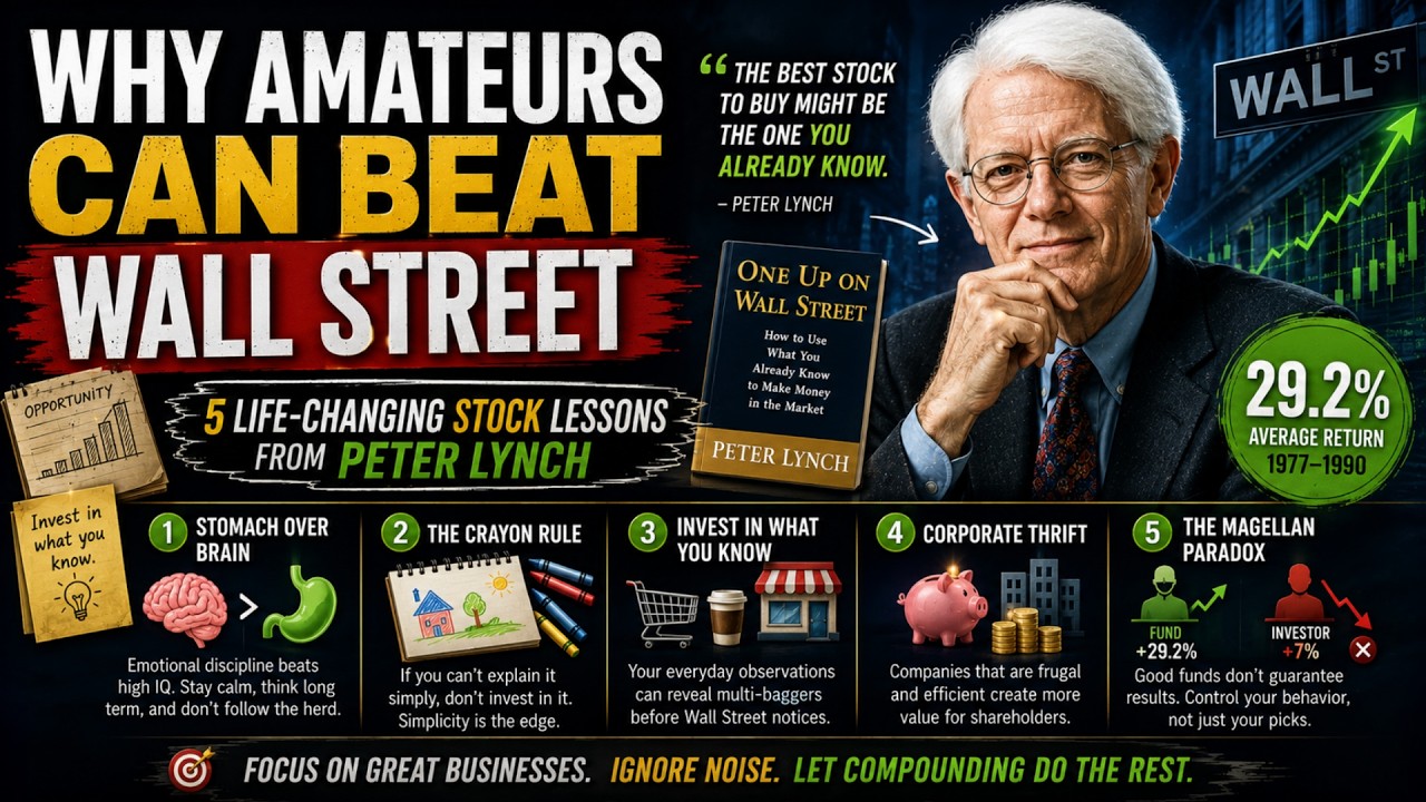 Peter Lynch's 29% Returns: Why Most Investors Fail & Your Hidden Edge