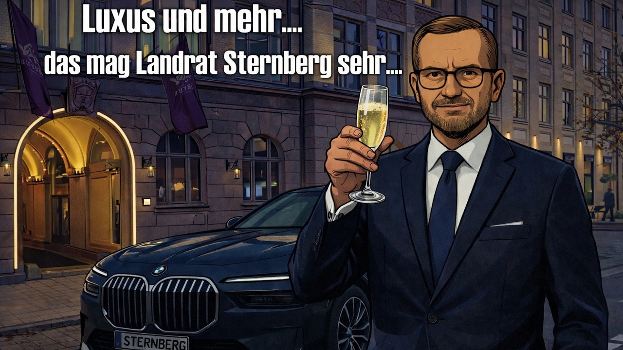 Erst 7er BMW, nun Luxus und mehr… das mag Landrat Sternberg sehr…