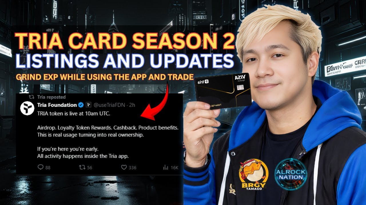 TRIA Season 2 FARM Exp using APP & Trade Futures