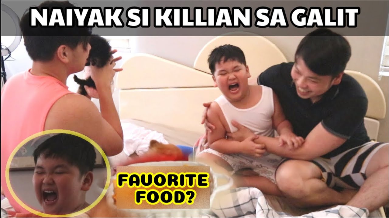 NAIYAK SI KILLIAN SA GALIT
