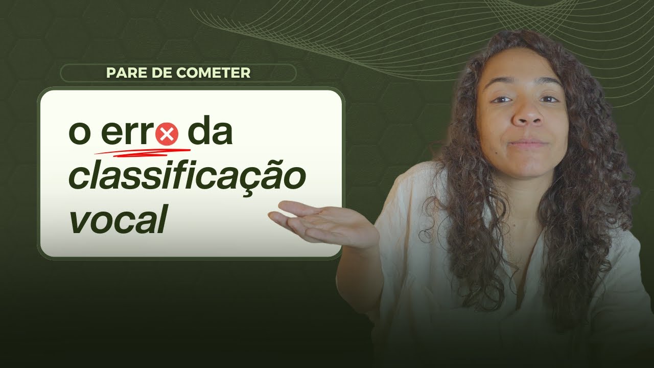 Você NÃO precisa saber sua Classificação Vocal (Saiba Porquê)
