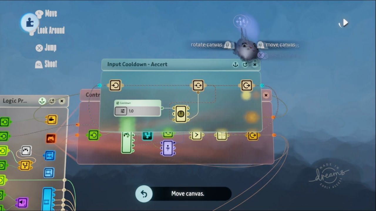 How To Add A Cooldown To A Button Press - Dreams Tutorial
