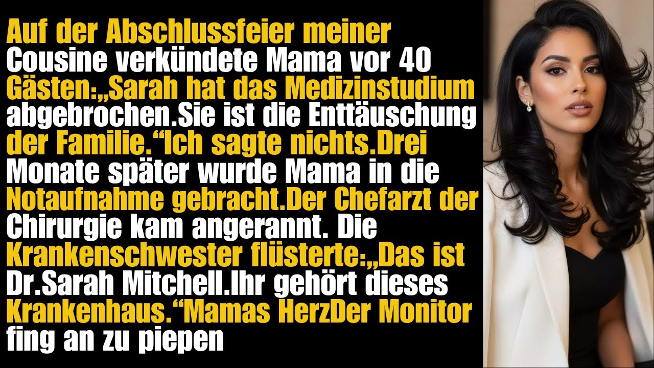 Meine Mutter sagte: ‚Aus ihr wird nichts‘ – heute trägt ein Klinikflügel meinen Namen“