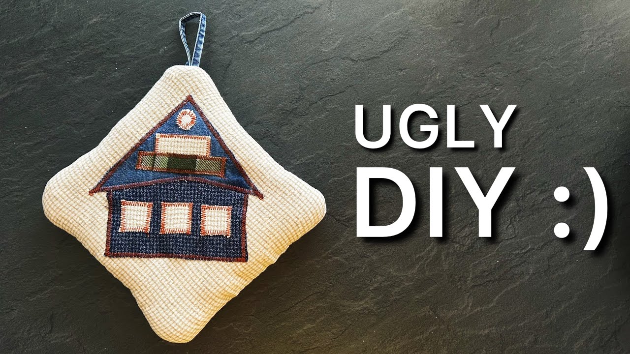Watch Me Create The CUTEST House Potholder Ever Made :)