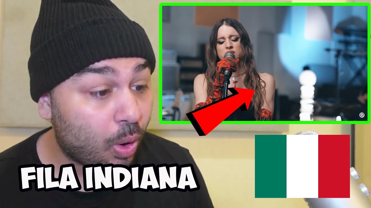 Angelina Mango - Fila Indiana (Live) REACTION