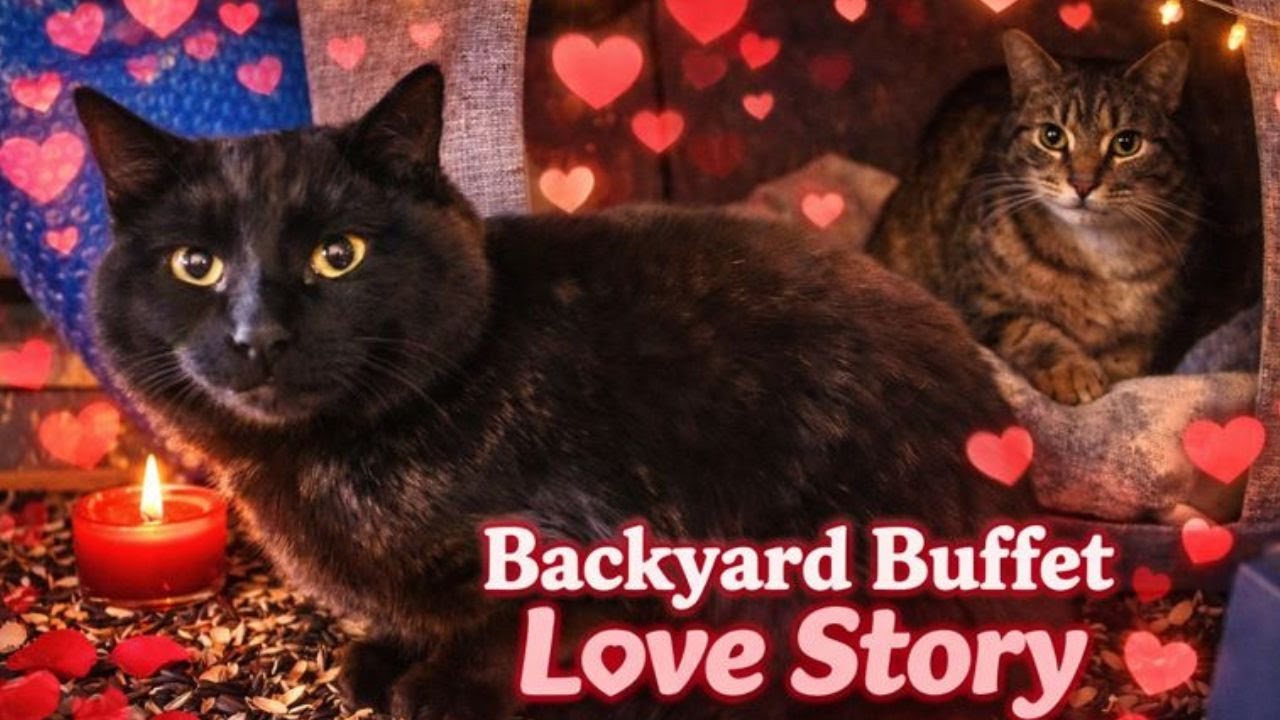 I Set Out Food… and Accidentally Started a Cat LOVE STORY