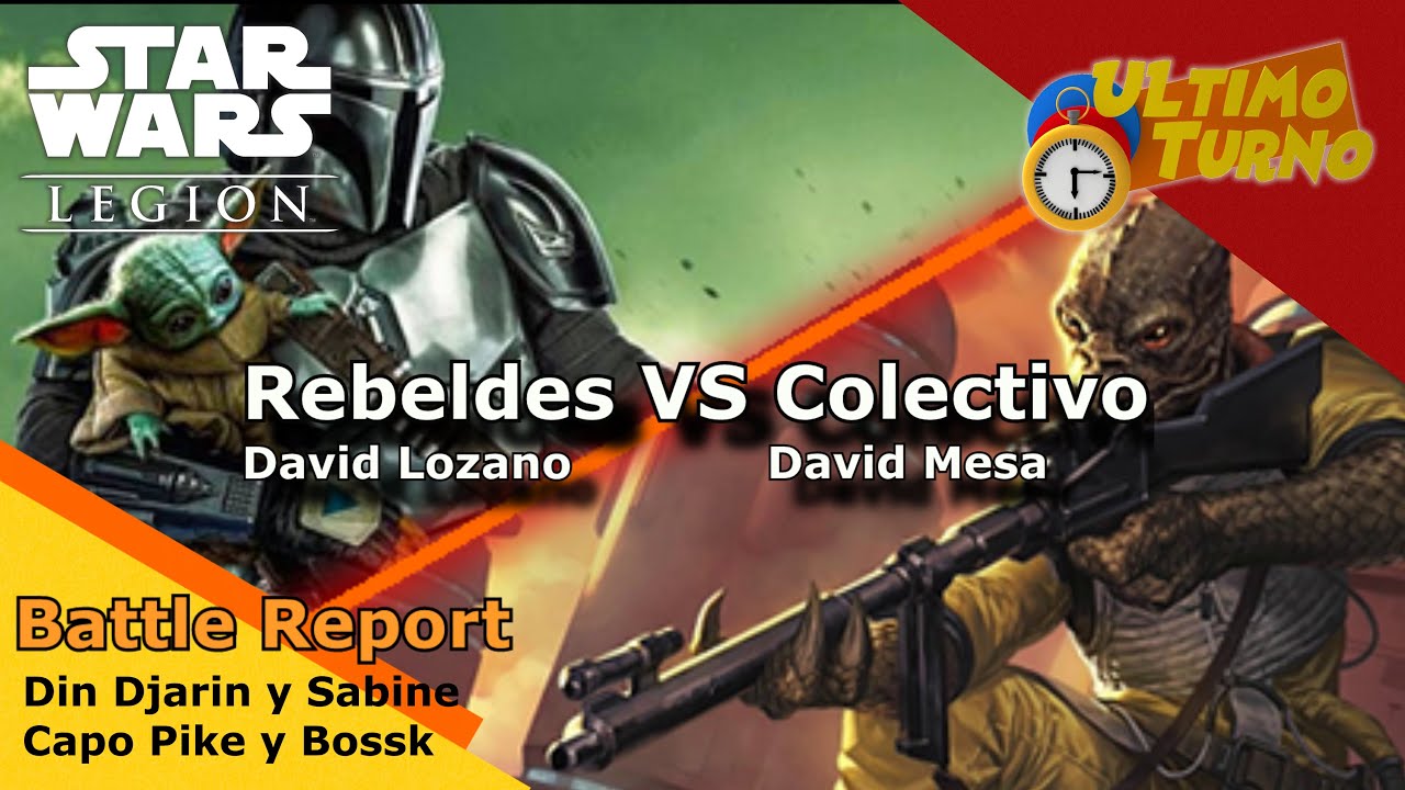 Star Wars Legion | Rebeldes vs Colectivo Sombra | Battle Report