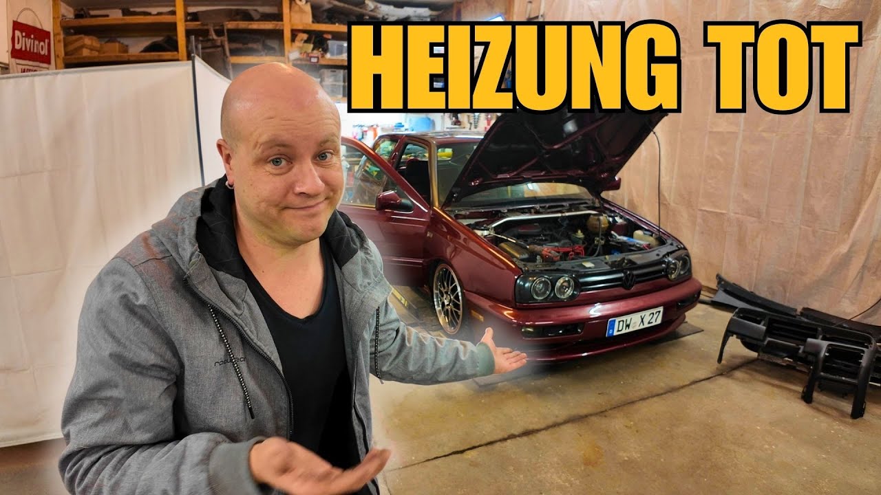 Heizung komplett defekt – ich zerlege den halben Innenraum am Airride Golf