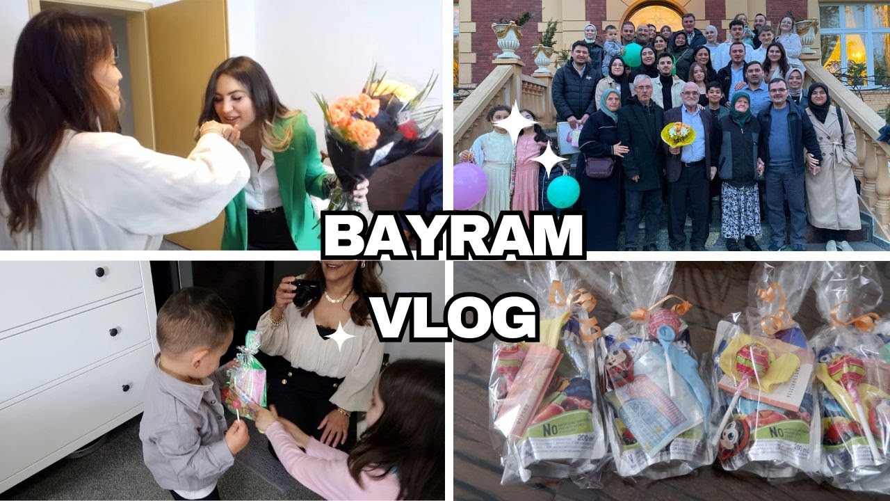 ALMANYA'DA BAYRAMIN İLK G&Uuml;N&Uuml; - T&Uuml;M AİLE TOPLANDIK BAYRAM VLOG⎢ALMANCILAR