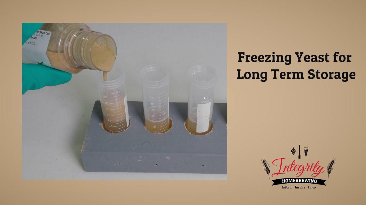 Freezing Yeast for Long Term Storage