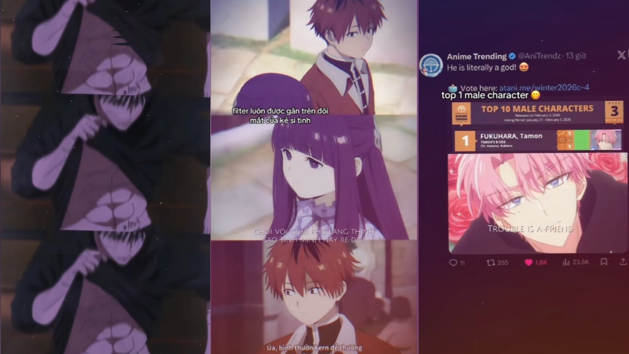 [Anime] Tổng hợp những vid anime,game hay trên tiktok || (#20)౨ৎ