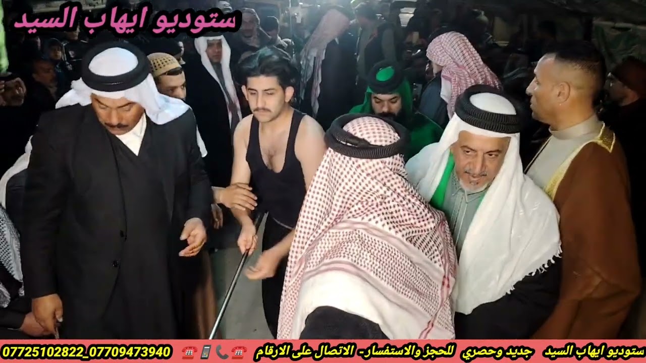 المداح صدام العبيدي المنقبه النبويه بمناسبه الذكرى السنويه على روح والده سيد طه السبعاوي حي الكرامه