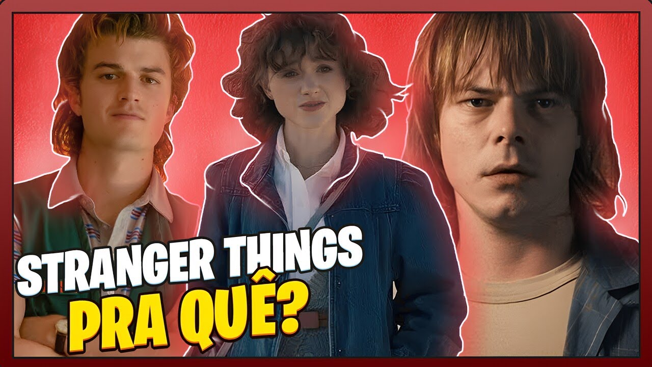 STEVE, NANCY E JONATHAN | ANALISANDO STRANGER THINGS