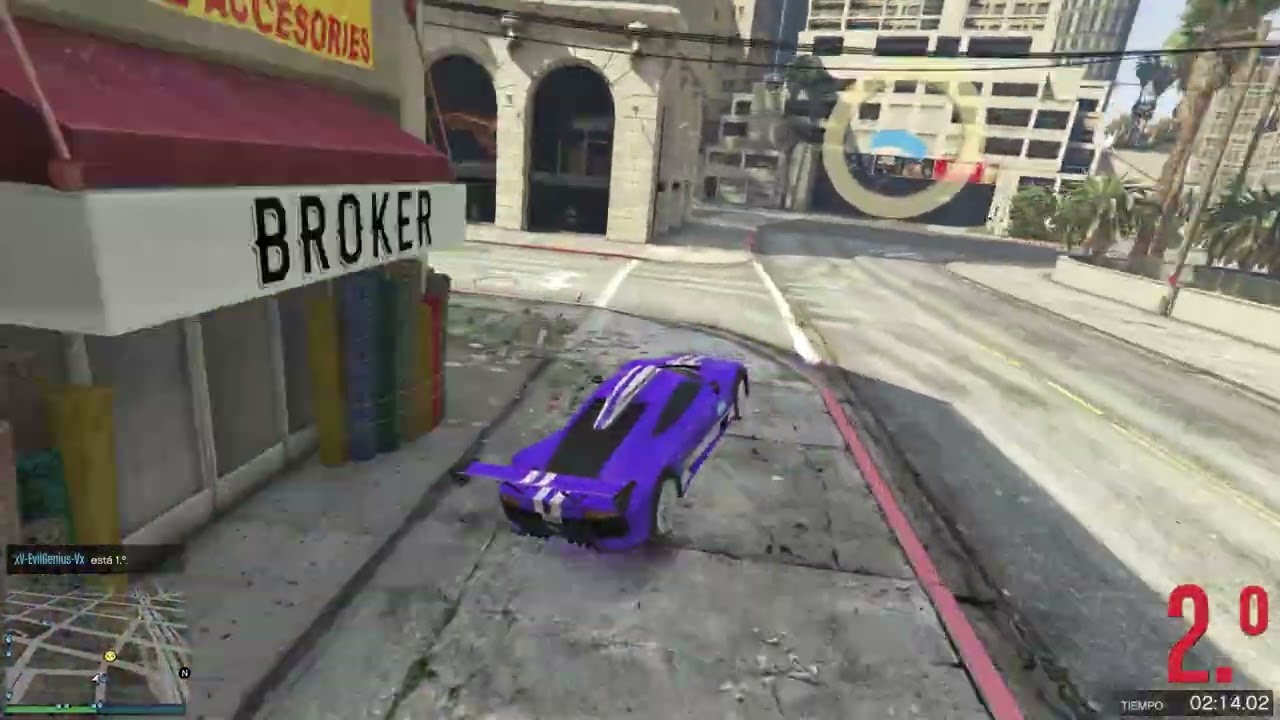 2nd Place | Caca de vaca 34 Super Stunt Race | Stunt - La Mesa Bridge | GTA Online 14/12/25