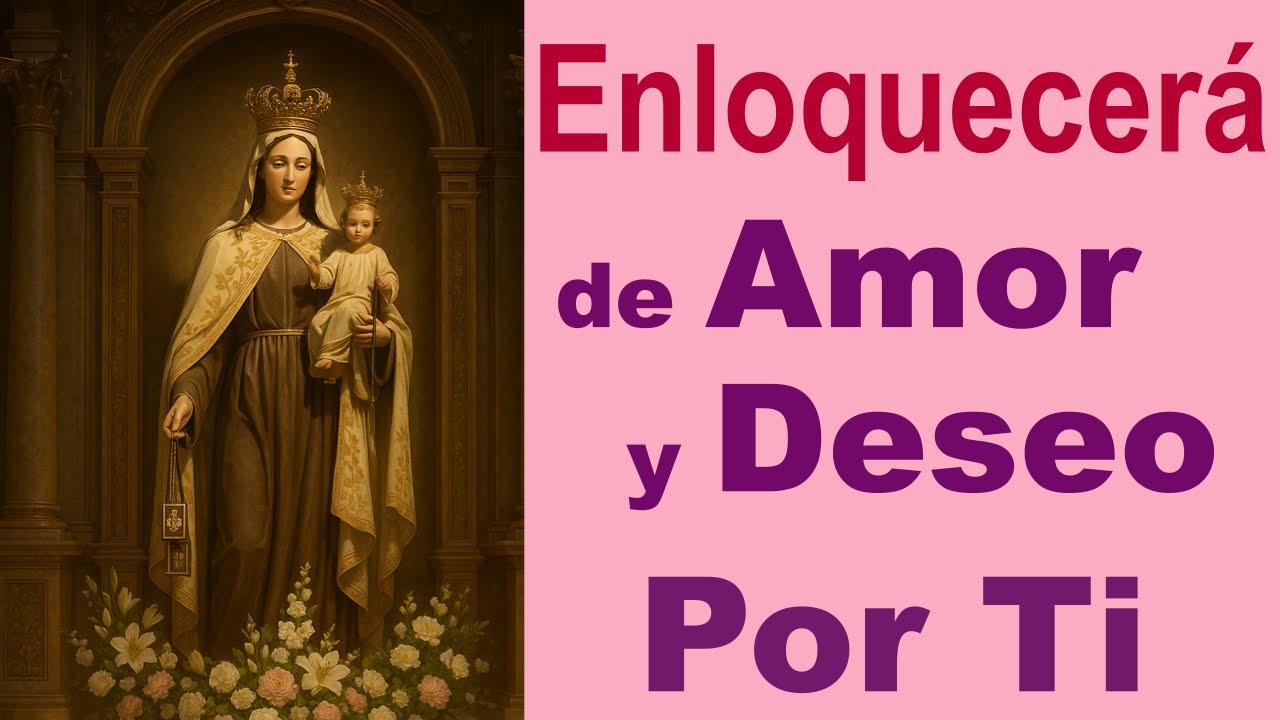 HAZ ESTA ORACIÓN y SE VOLVERÁ LOCO o LOCA de AMOR y DESEO POR TI   💖 GARANTIZADO ✨