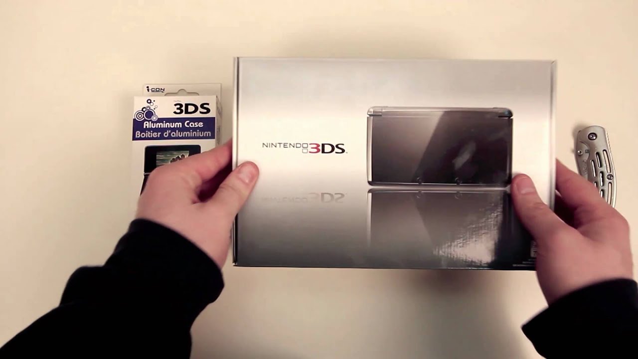 Nintendo 3DS Unboxing (US Version - Black)