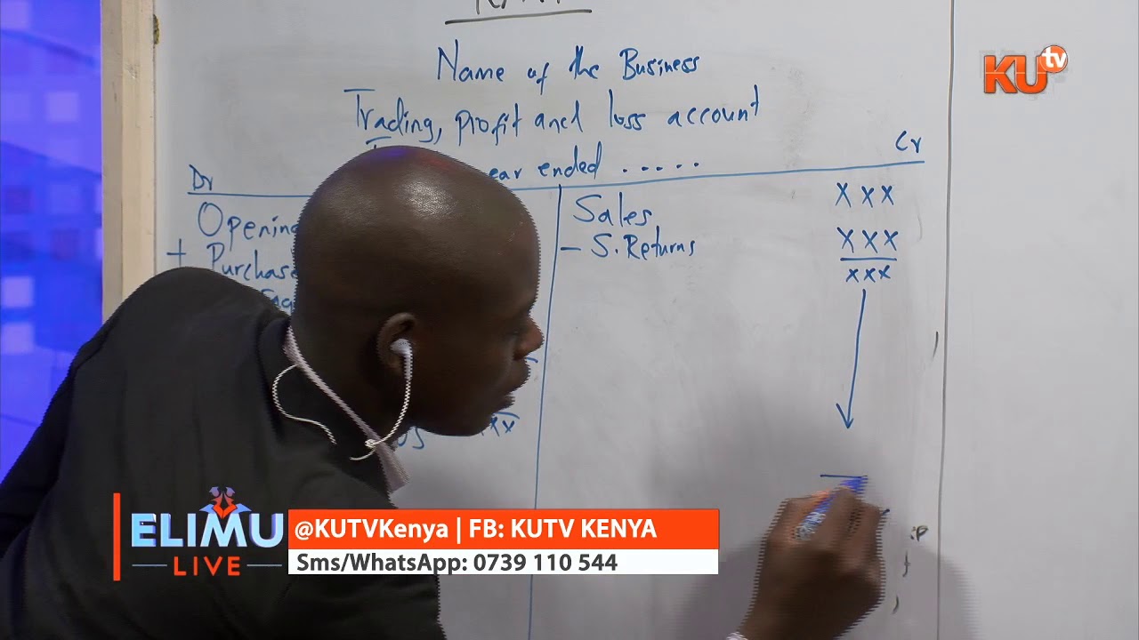 BUSINESS STUDIES, FORM 4. TOPIC : FINANCIAL STATEMENTS & RATIOS 2.  TR. ELPHAS NDENGA.