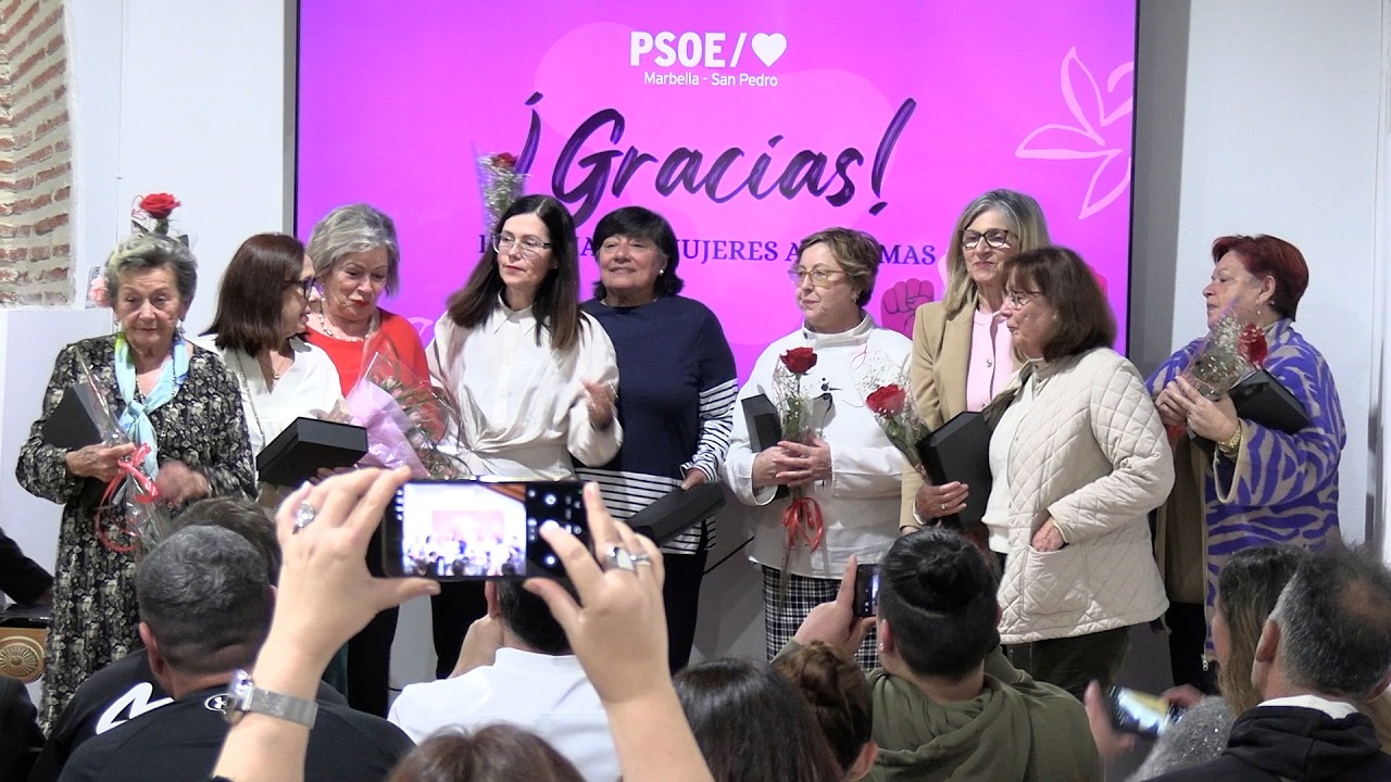 260316 Homenaje Mujeres Anonimas PSOE