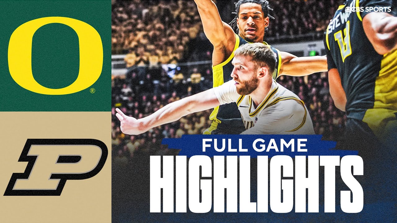 No. 12 Purdue Boilermakers vs Oregon Ducks | Extended Game Highlights