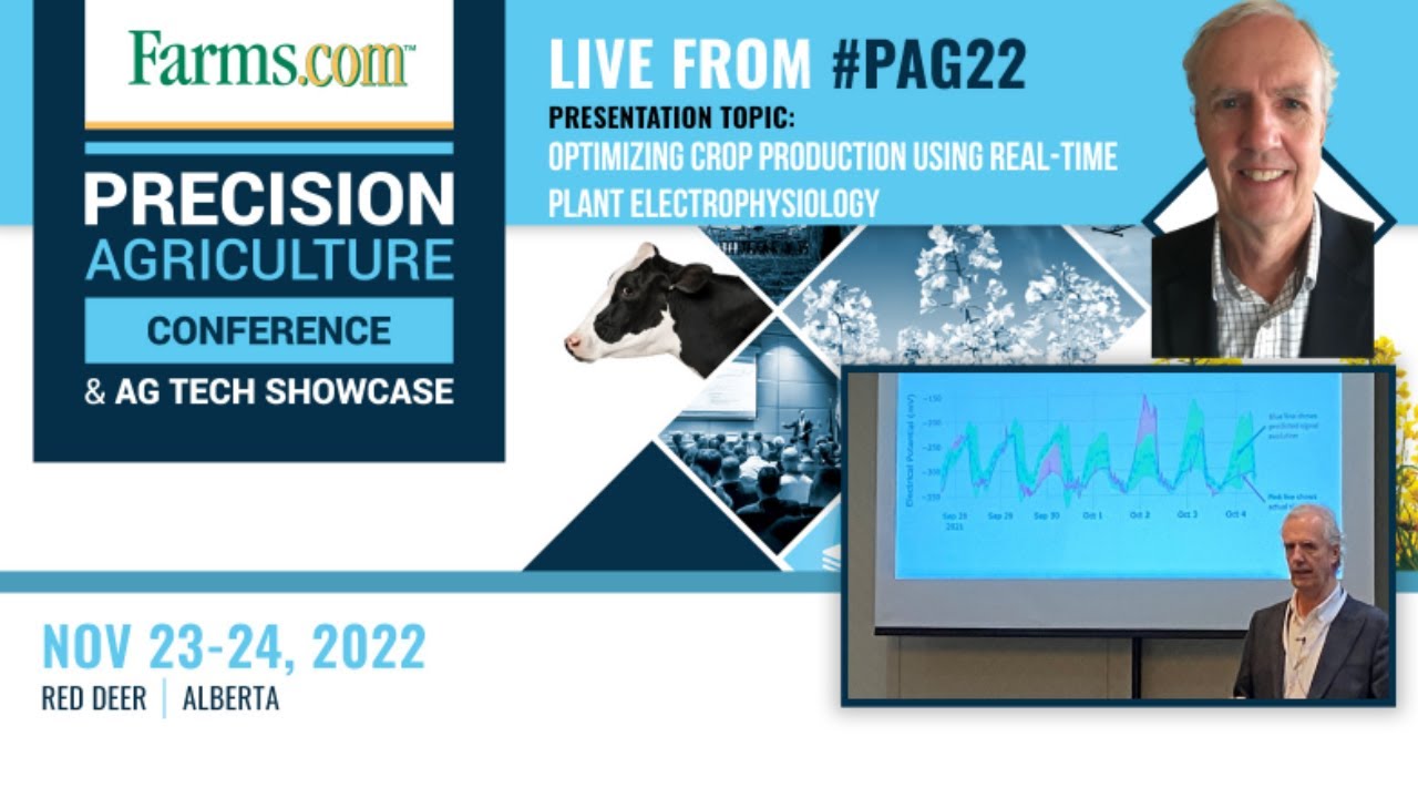 Optimizing Crop Production Using Real-Time Plant Electrophysiology