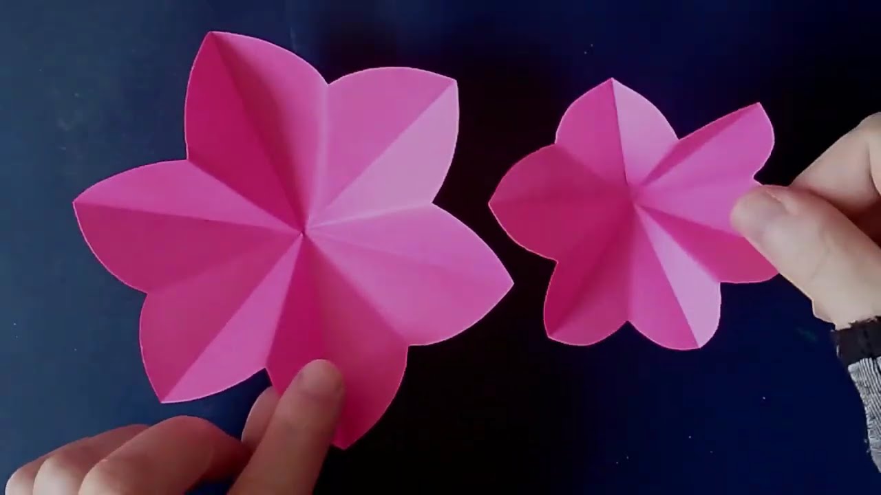 Einfache Lotusblüte basteln