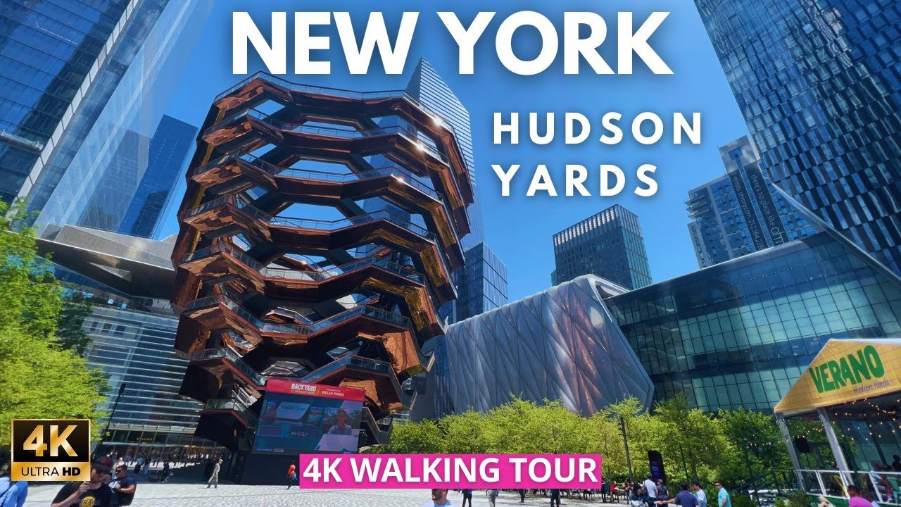 New York Walking Tour [4K] 🇺🇸🗽 - Hudson Yards