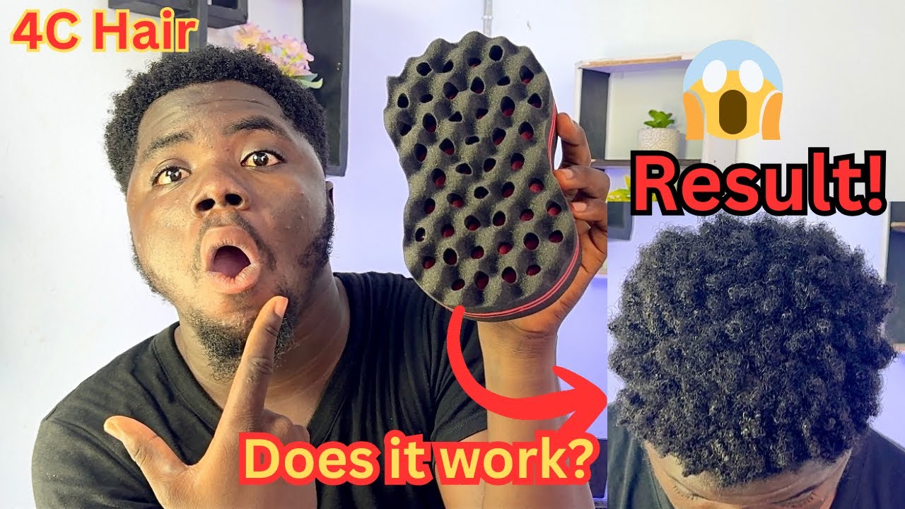 I Got Defined Curls in 2 Minutes with a Sponge! 🤯 (All hair types)