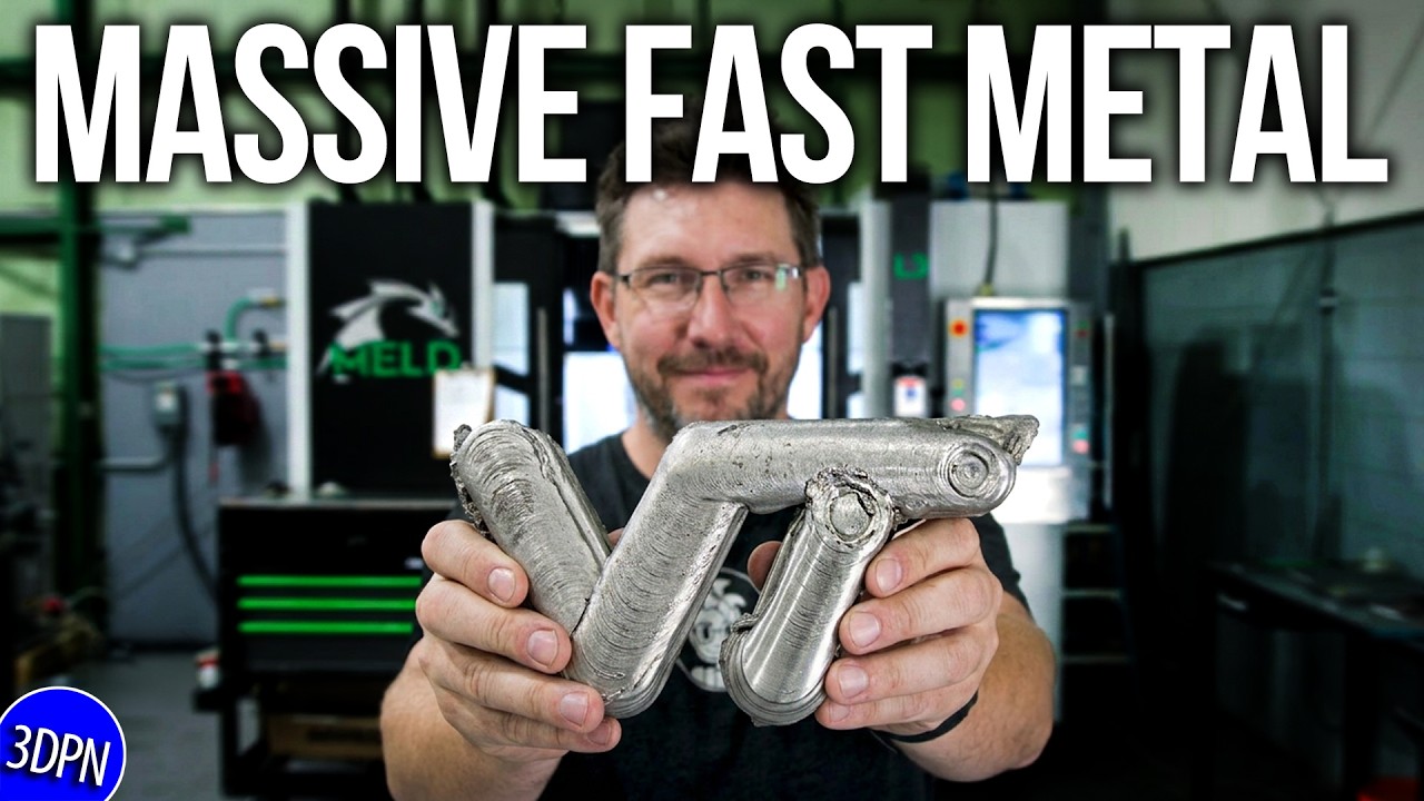AFSD - LARGE METAL 3D PRINTING!