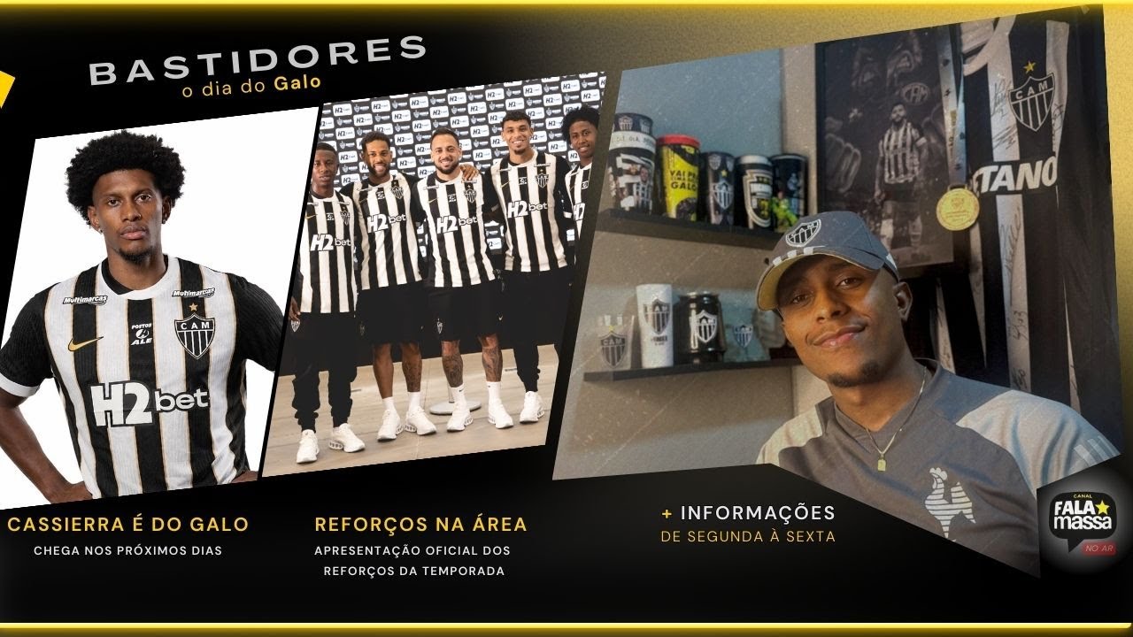 CASSIERRA É DO GALO l REFORÇOS APRESENTADOS l RESSACA DO EMPATE - BASTIDORES 19/01/2026
