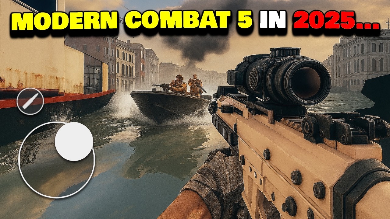 Я попробовал Modern Combat 5 в 2025 году...