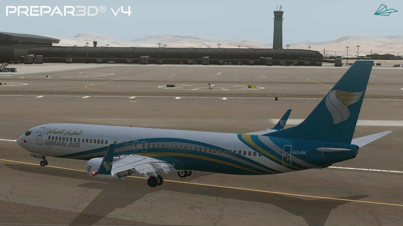Prepar3D v4.5 | Karachi to Muscat | OPKC-OOMS | PMDG 737-800NGX | Flight Simulator | P3D