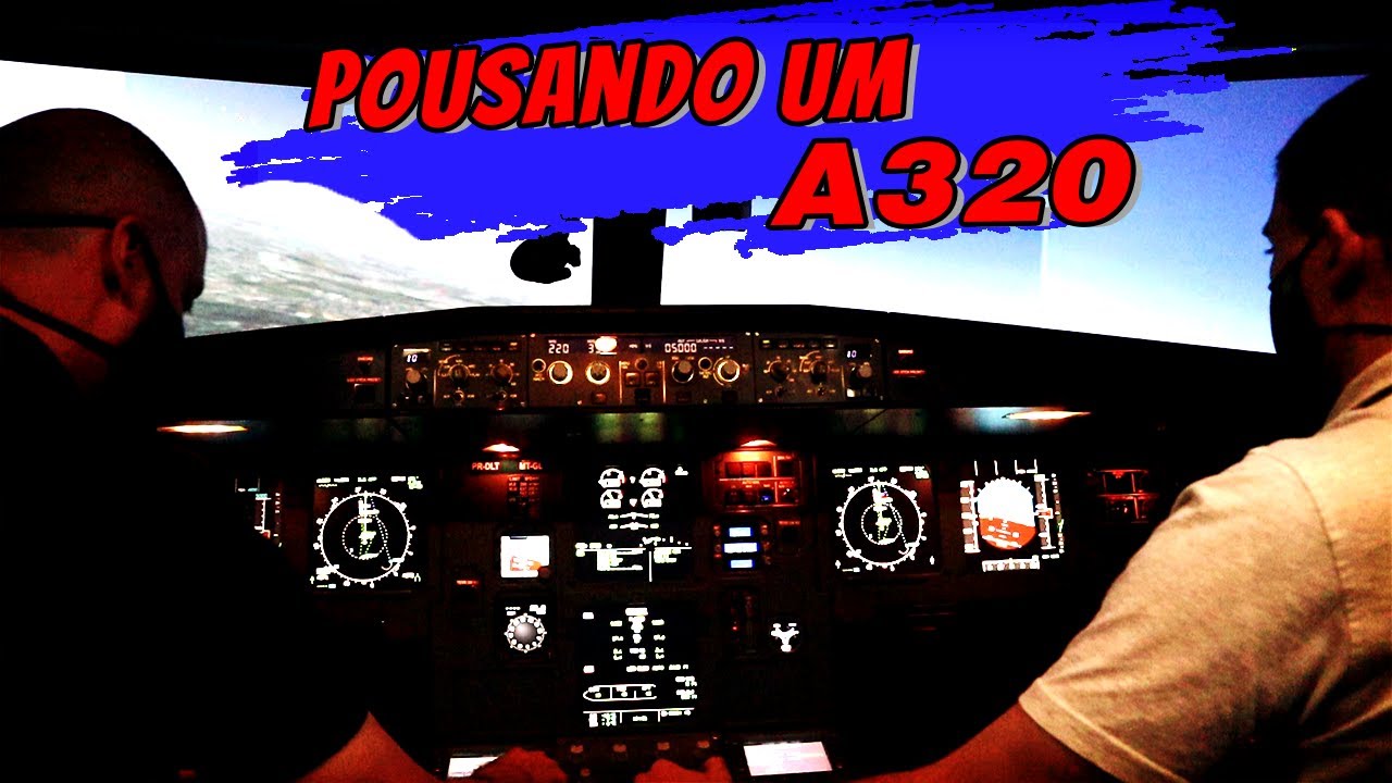 Tentando pousar um A320 no simulador - feat. OH PILOTO