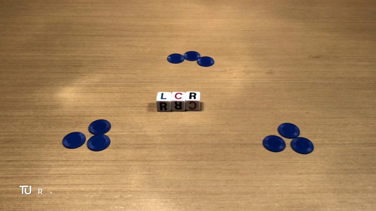 Review: LCR (Left Center Right) [Juego de Dados]