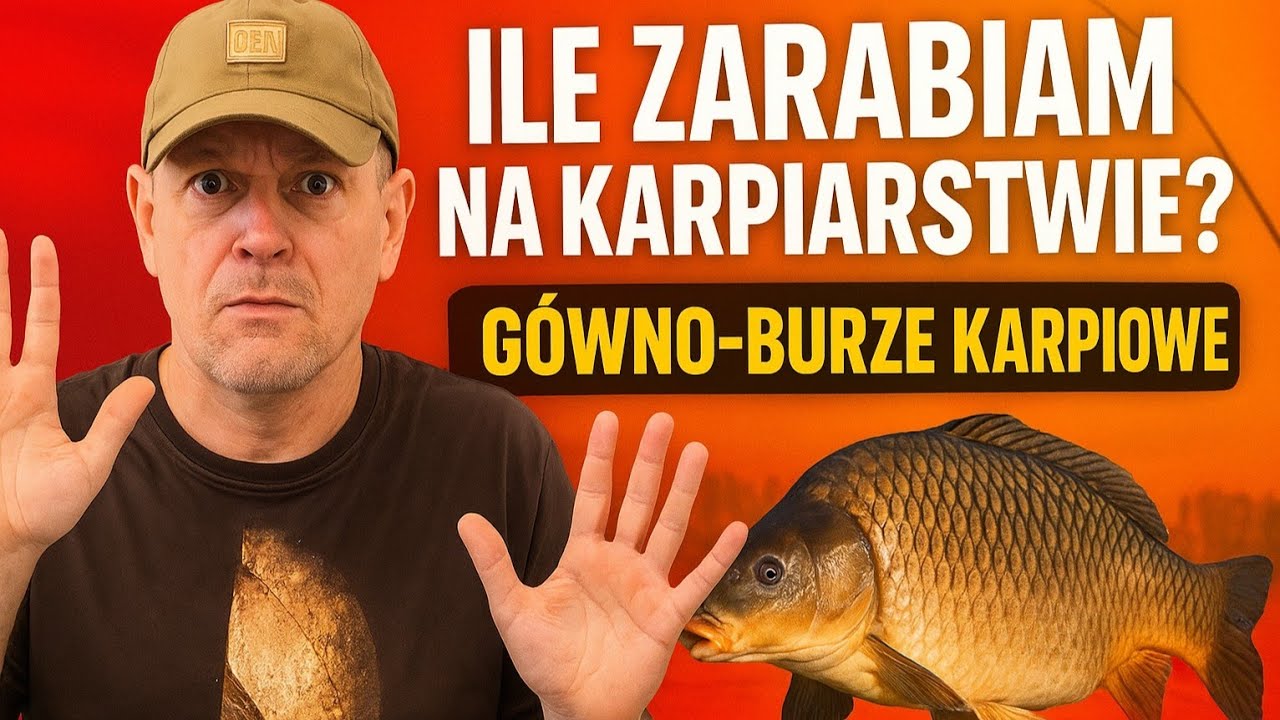 QA 48 - Ile zarabiam na Karpiarstwie ? G.wno-burze karpiowe PZW vs wody karpiowe ?!
