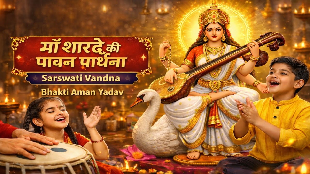 “सुबह की सबसे सुंदर प्रार्थना | माँ शारदा ढोलक भजन | Bhakti – Aman Yadav #video #bhaktishong