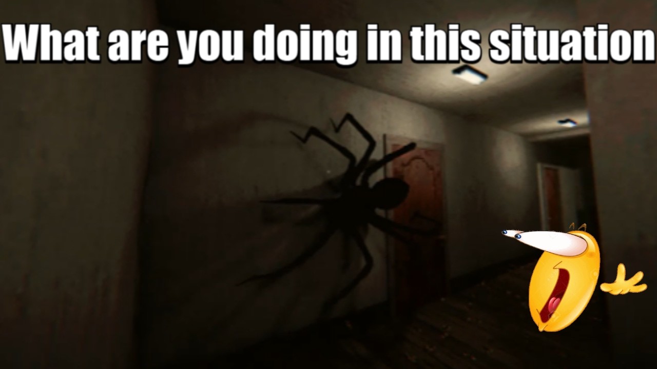 Imagine your friend lost their pet spider in the house during a sleepover... (3 random scary games)