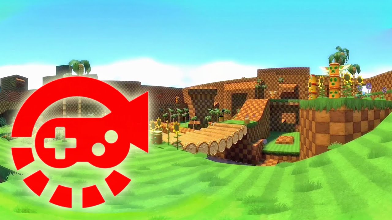 Видео 360 - Sonic, Green Hill Zone GMod