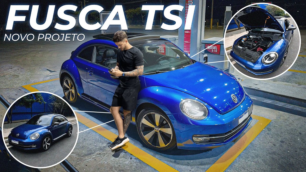 MEU NOVO PROJETO: FUSCA TSI AZUL REEFF! *RARIDADE NO BRASIL*