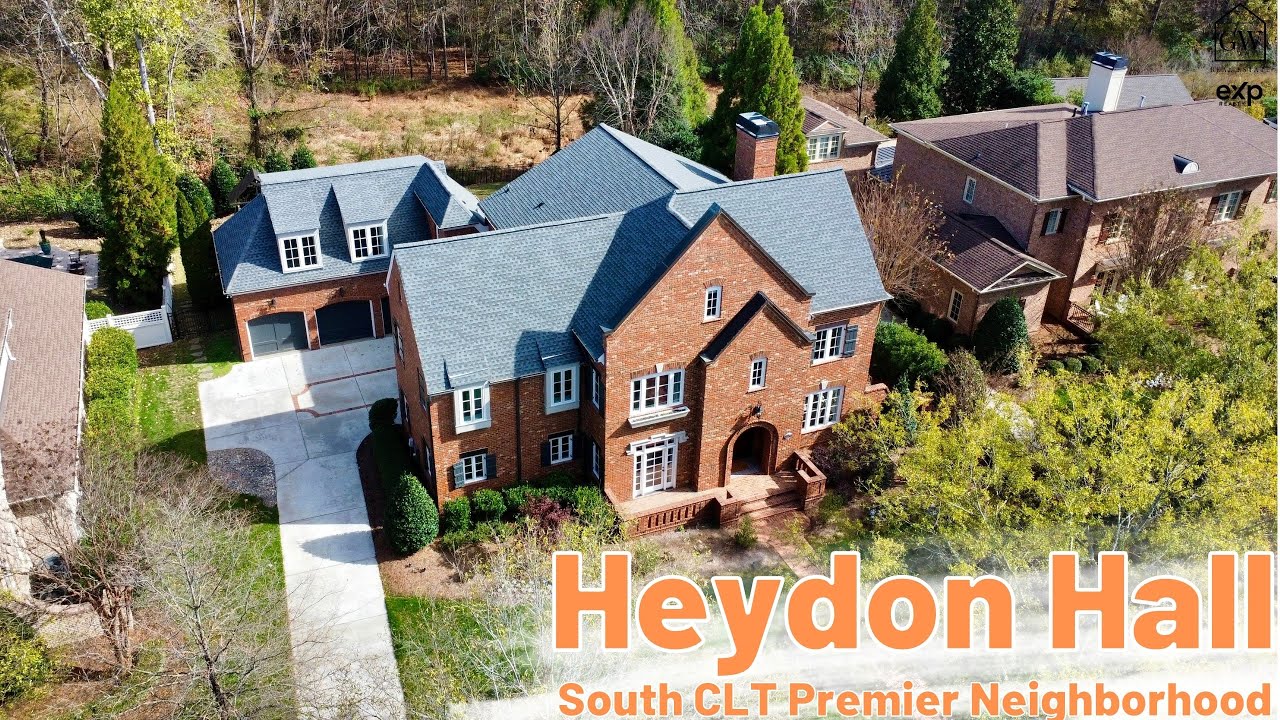 Charlotte, NC | Heydon Hall | Dream Home in Premier Charlotte Neighborhood Tour | 6700+ SF