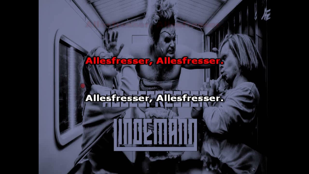 Lindemann - Allesfresser (karaoke)