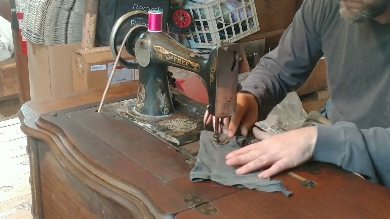 Restoring An Antique Free Sewing Machine, Part 6