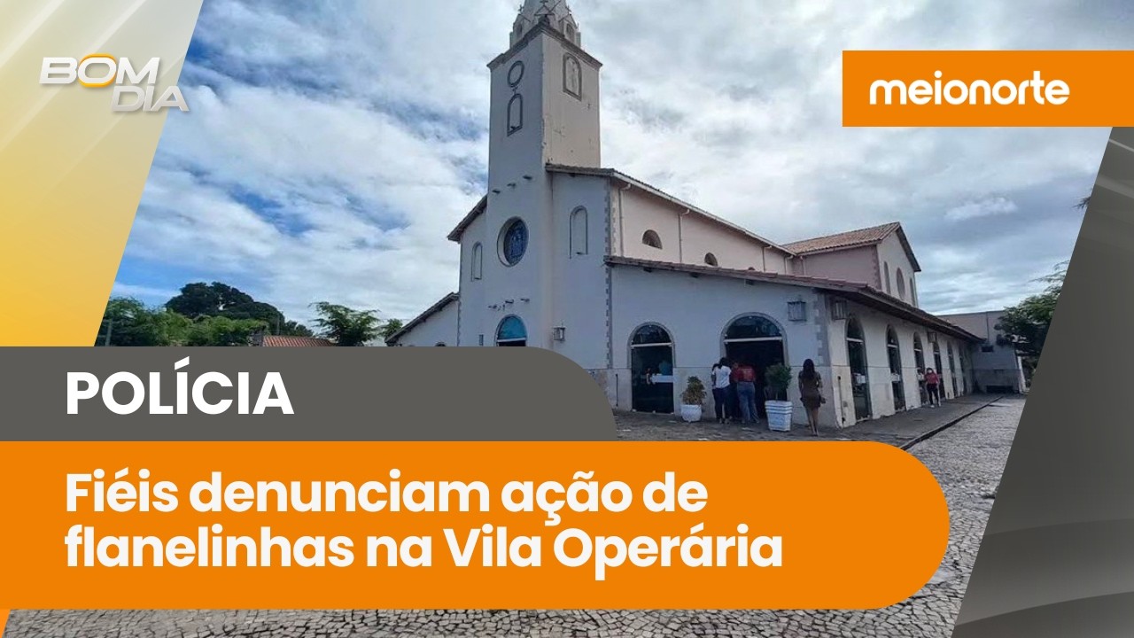 Fiéis reclamam da presença de flanelinhas causando danos a veículos na igreja da Vila Operária