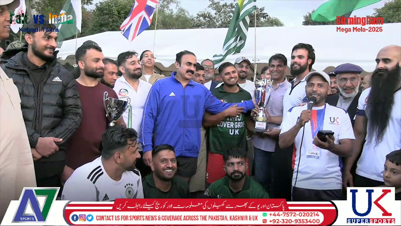 Birmingham Mega Mela 2025 | Pakistan vs India Kabaddi Clash | Imran Mani vs Dalli Singh clash