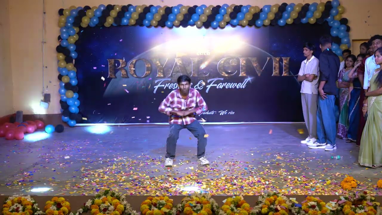 Freshers and farewell party video 4 🥳🔥