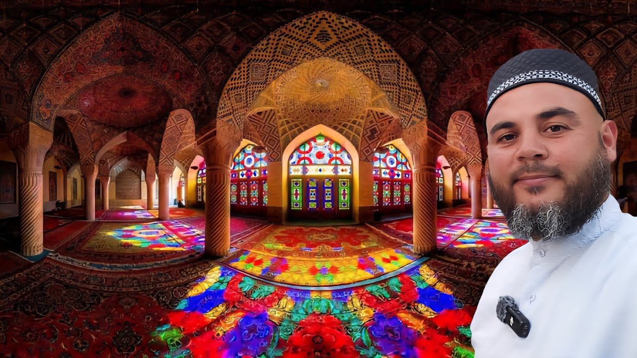 BU NASIL CAMİ BÖYLE RENGARENK. NASIR EL MÜLK  CAMİ Nasır ŞİRAZ مسجد نصیرالملک