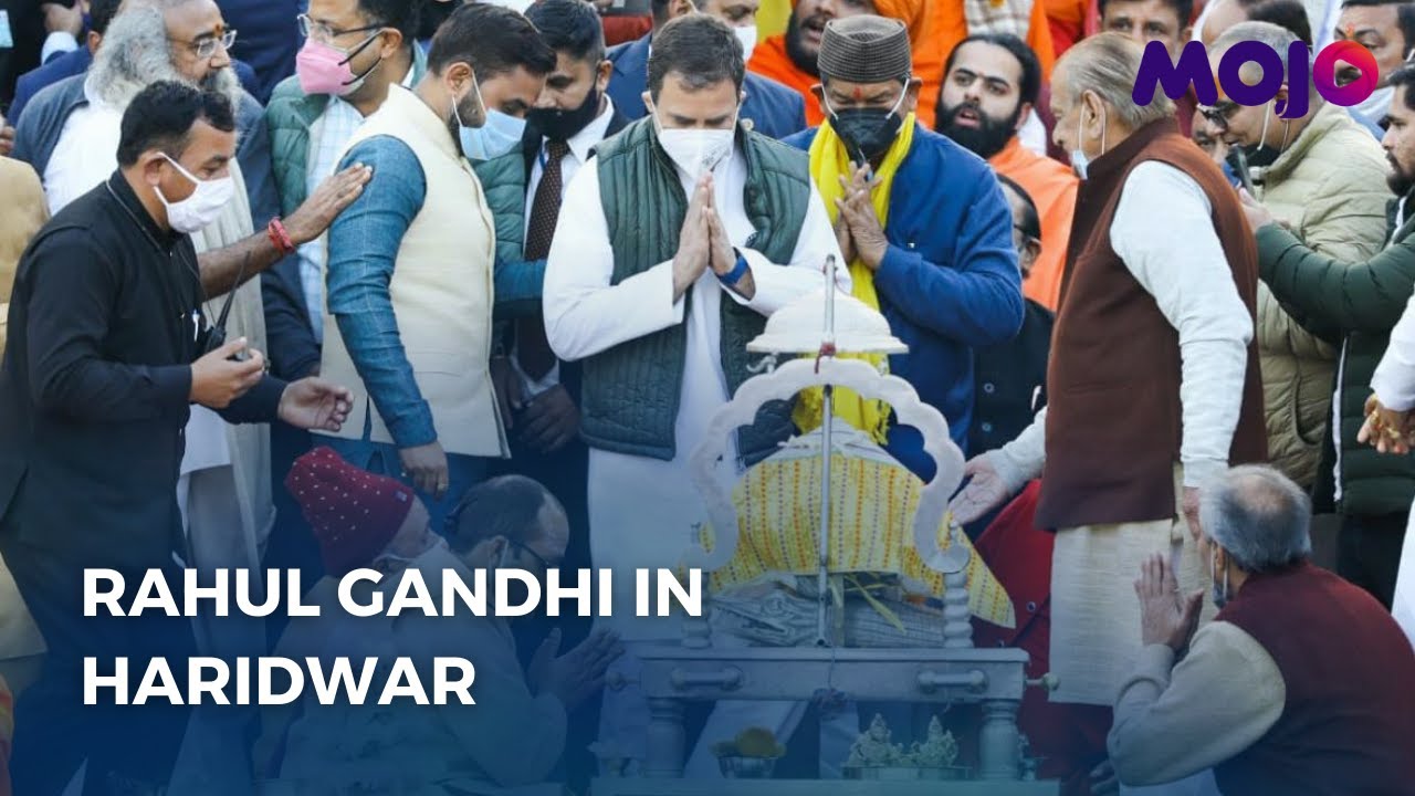Watch | Rahul Gandhi Performs 'Ganga Aarti' At Har Ki Paudi In Uttarakhand's Haridwar | Congress