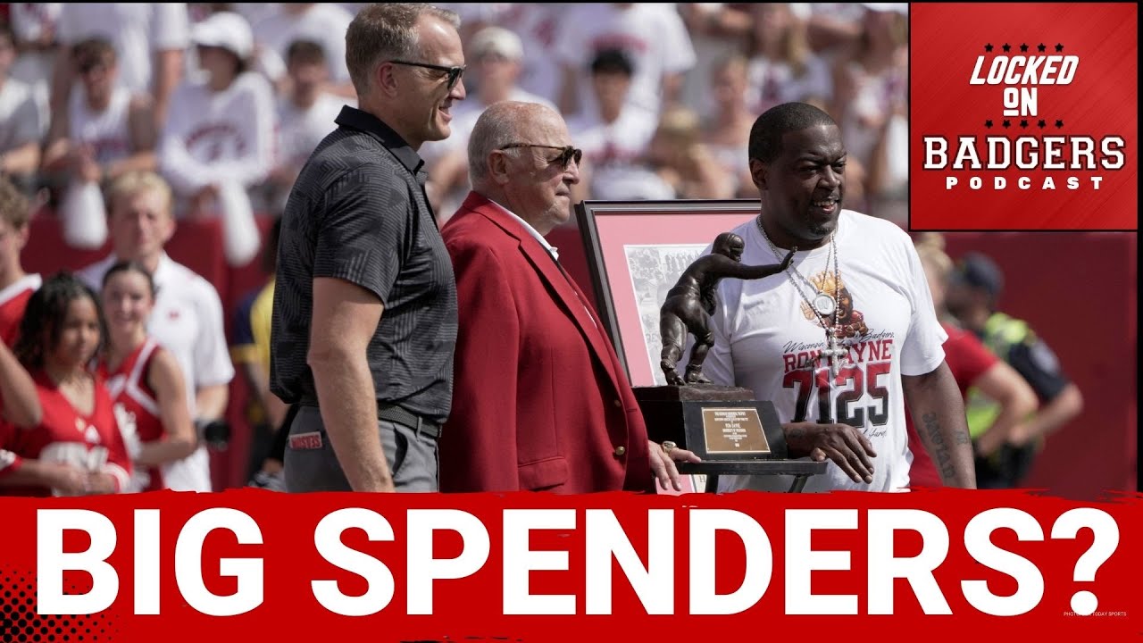 Wisconsin SURPRISED some people!Badgers FOOTBALL SPENDING real MONEY in the portal!